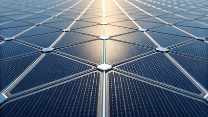 Detailed Surface Texture of a Photovoltaic Cell under Soft Light