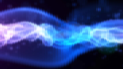 abstract blue background with alpha channel