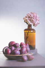 still life with lilac