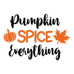 Pumpkin Spice everything