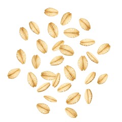 Obraz premium Golden Oat Dance