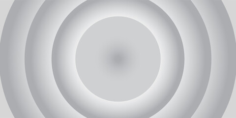 3D white cirlce background. vector background. Eps10