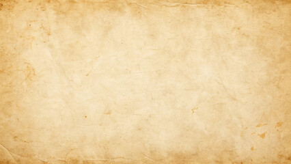 Obraz premium Aged vintage paper texture background with warm beige tones and subtle imperfections for design projects