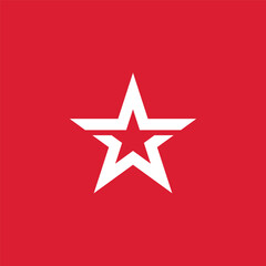 Obraz premium Star Logo Design Vector Template