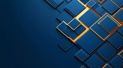 Blue geometric background