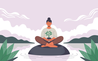 Meditation and Nature’s Gentle Harmony