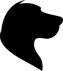Dog Silhouette Vector Illustration Pet Animal Design