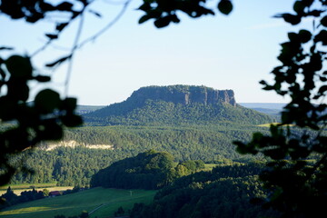 Sächsische Schweiz, Blick zum Lilienstein