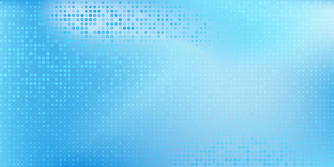 Abstract dot blue gradient background with shining lines waves modern abstract design