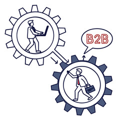 Dynamic B2B partnership powers business growth with seamless collaboration and strategic advantage