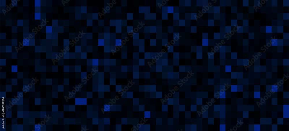Wall mural this image features a vibrant dark blue abstract tech pattern background. the design consists of a n