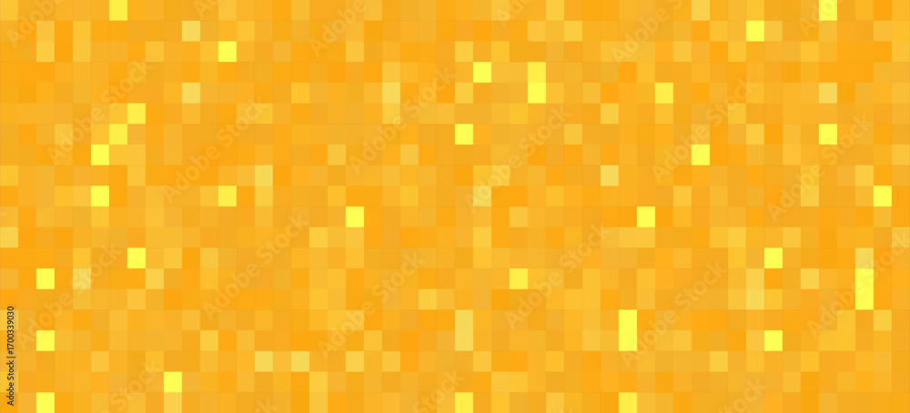 Wall mural this image features a vibrant yellow abstract tech pattern background. the design consists of a netw