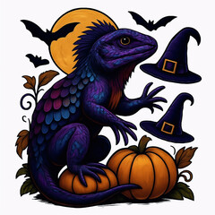 ヤモリとハロウィン