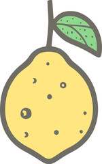 Design of grapefruit symbol