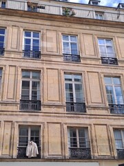 facade of an old building
