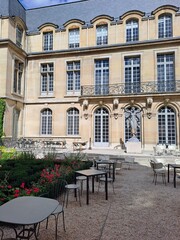 facade of a building in paris