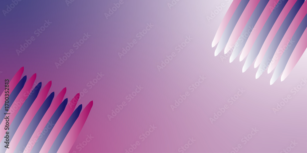 Poster pink and purple abstract gradient with diagonal lines. futuristic motion effect background, stylish 