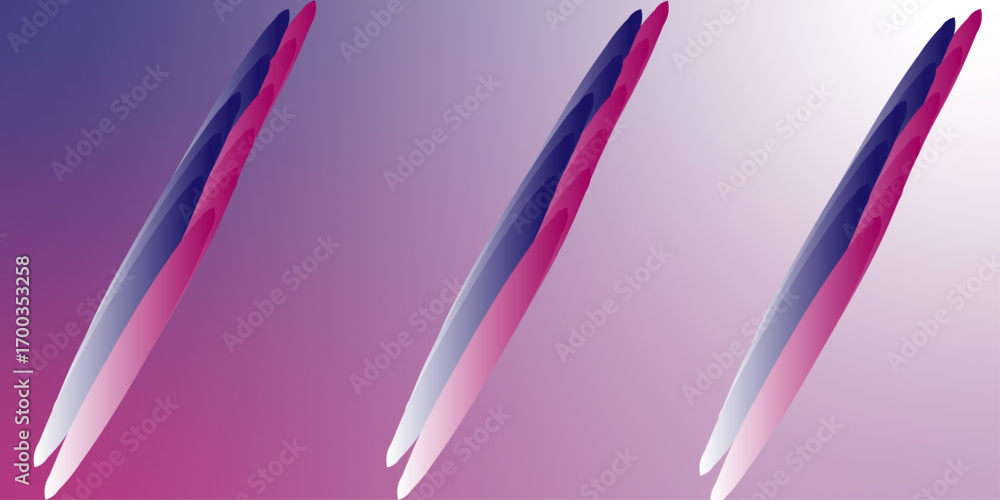 Aufkleber abstract background with pink and purple gradient diagonal stripes. modern futuristic pattern with s