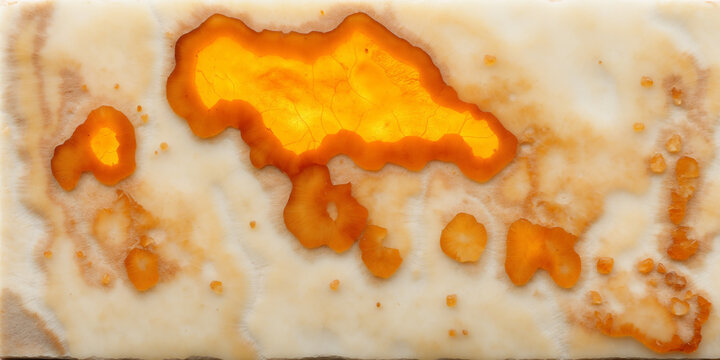 ornage cream glowing onyx lighting from behind texture background tiles