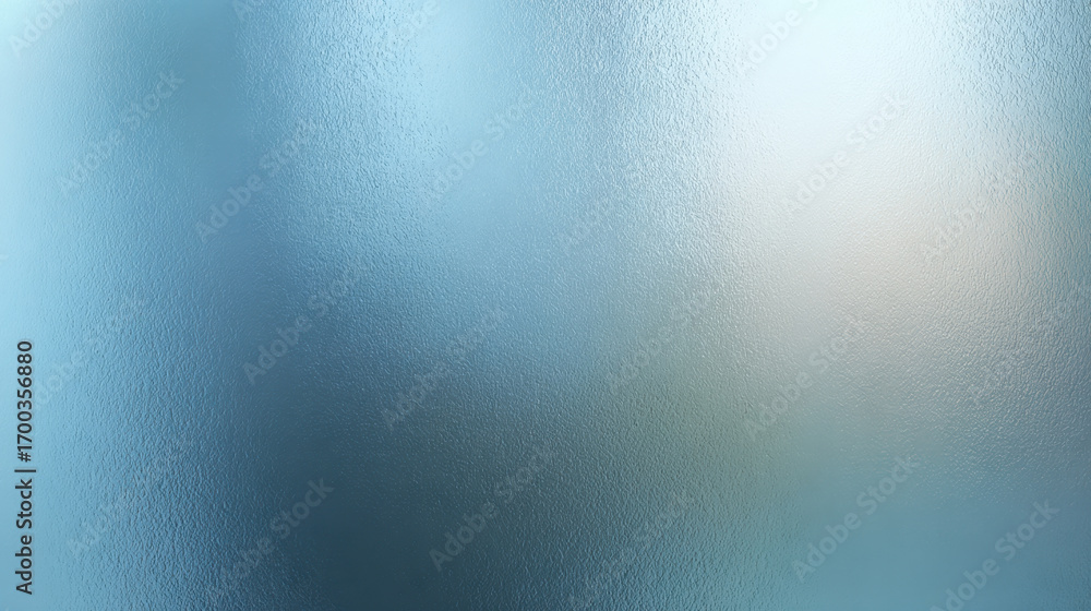 Poster frosted glass texture creates soft, diffused light effect, adding sense of calm and tranquility to a