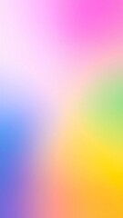 Obraz premium Pastel Rainbow Gradient Background