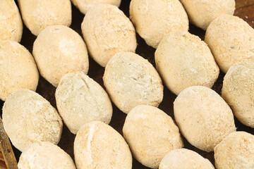 Golden Chinese Tea Eggs Peeled Szechuan Style Lead-Free Preparation Traditional Asian Snack Food