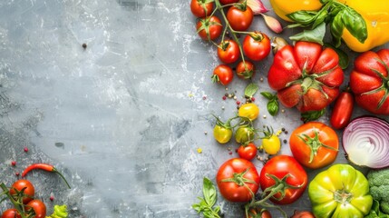 Rustic Mediterranean Cuisine: Garden-Fresh Produce, Vegetarian Meals & Vitamin-Packed Salads in a Traditional Kitchen