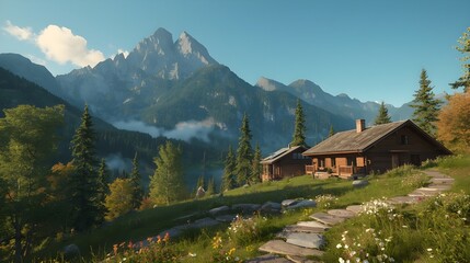 A village where nature is still pristine 