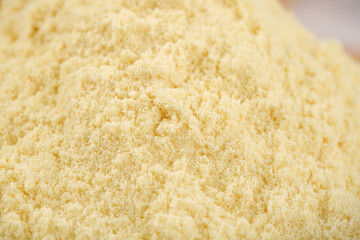 Soy Flour Powder Texture - Plant-Based Protein Ingredient for Vegan Cooking and Dairy Replacement