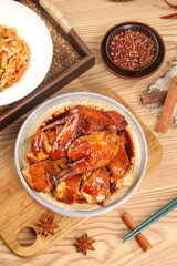 Hong Kong Style Soy Sauce Chicken Hakka Cuisine Deli Secret Recipe with Traditional Spices and...