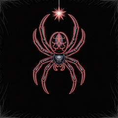Halloween Spider Graphic Design