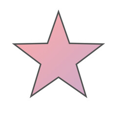 Pastel Gradient Star 3