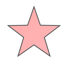 Pastel Gradient Star 58
