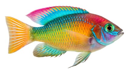 Fototapeta premium aquarium, aquatic, aulonocara nyassae, blue, cichlid, colorful, coral, fish, hawaii, ichthyology, natural, nature, oahu, pacific ocean, peacock, reef, scenery, travel, tropical, underwater, waikiki, w
