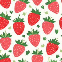 Hand Drawn Strawberry Vector Illustration