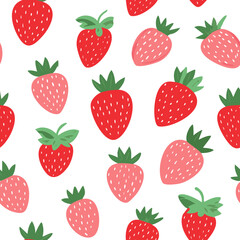 Hand Drawn Strawberry Vector Illustration