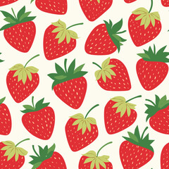Hand Drawn Strawberry Vector Illustration