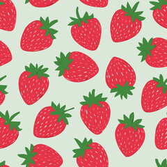 Hand Drawn Strawberry Vector Illustration