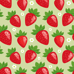 Hand Drawn Strawberry Vector Illustration