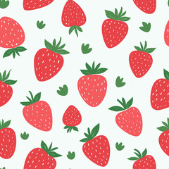 Hand Drawn Strawberry Vector Illustration