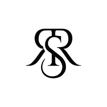Rrs initials, rrs logo design, rrs vector logo, rrs letter monogram 