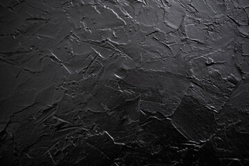 Glossy plaster wall stucco , black color granite structure abstract backdrop