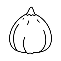 Line art icon a figs