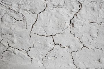 Cracked stucco putty with lumps , abstract distressed backdrop