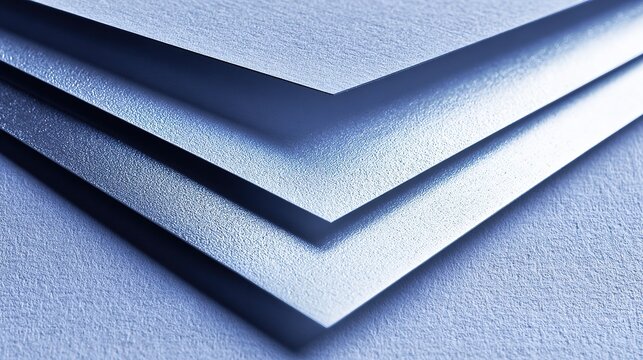 Professional business card concept on pure white background, elegant corporate design with paper texture and foil details