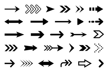 Arrow icon set