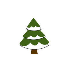 christmas tree vector