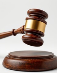 Wooden Gavel and Sound Block