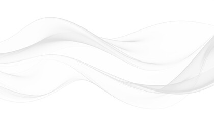 PNG transparent plastic stretched creating smooth waves with glossy reflections, isolated on white background, ideal for packaging, industrial, design, and creative projects.