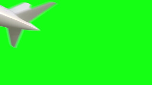 Airplane Take Off Transition Green Screen | Flight Animation Overlay | Travel Motion Graphic